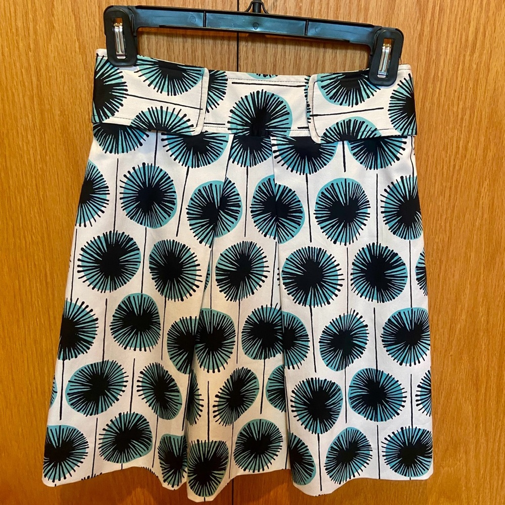 Milly of New York Cotton Sz 2 Lined Skirt